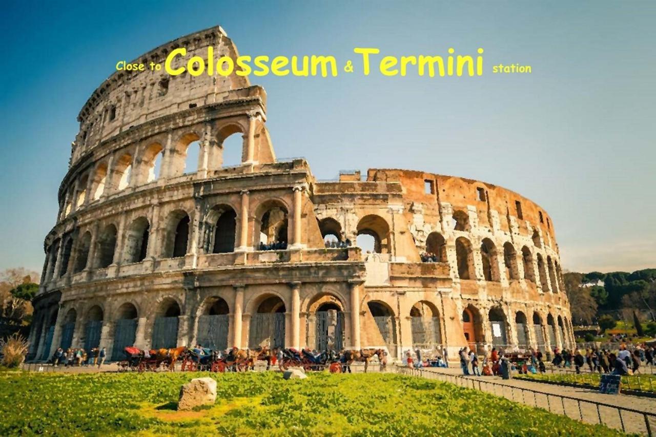 Termini Colosseum apartment Rome Bagian luar foto